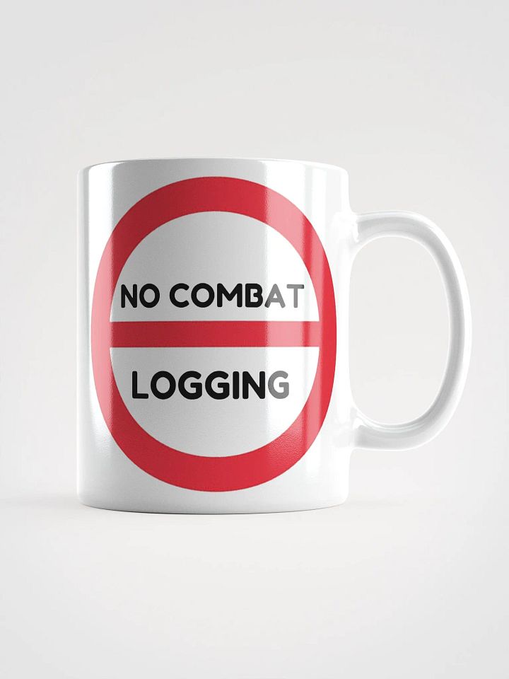 No Combat logging mug product image (1)