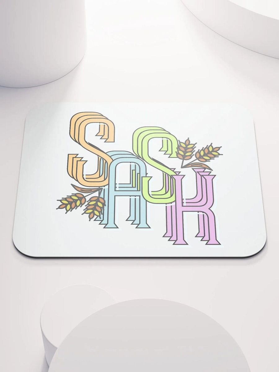 SASK Saskatoon Saskatchewan Nature-Inspired Mouse Pad product image (4)