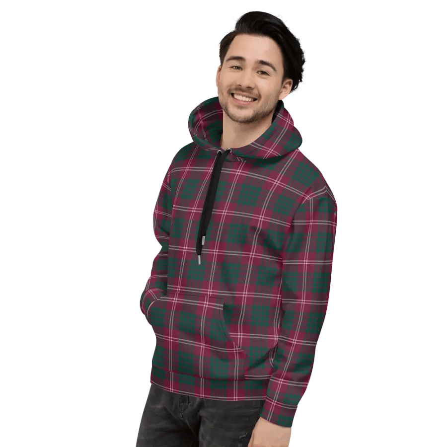 Crawford Clan Tartan Hoodie product image (4)