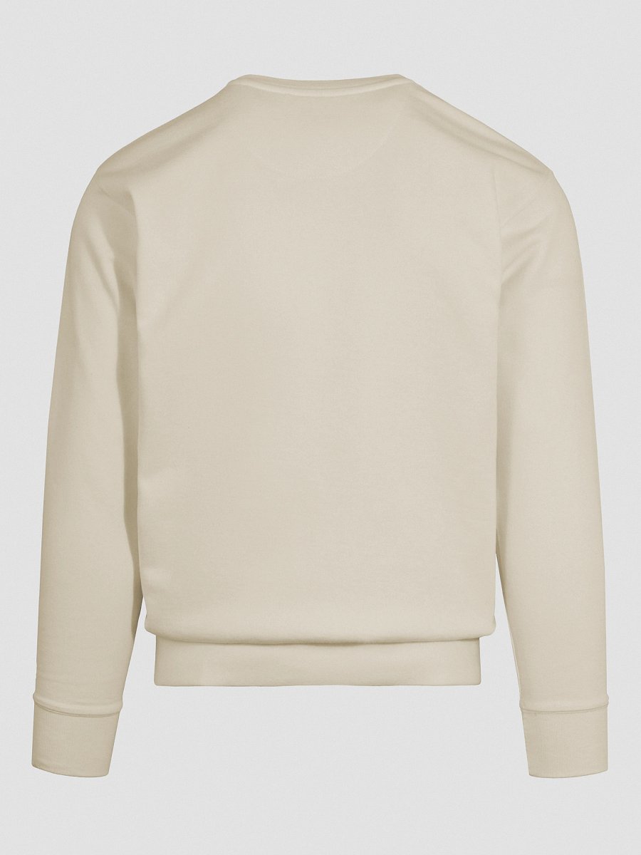 La Di Da Embroidered Sweatshirt – Playful & Colorful Statement in White or Cream product image (21)