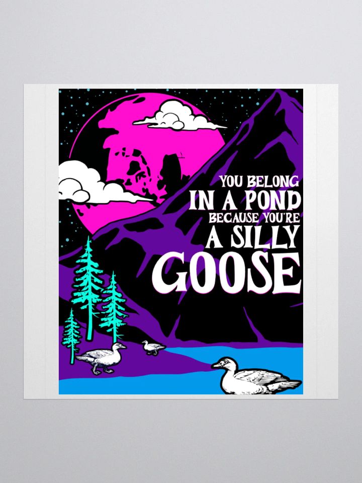 Silly Goose Pond Adventure Stickers product image (3)