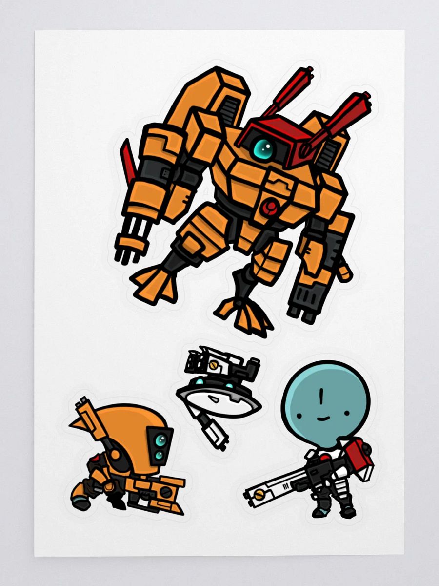 Blue Guy Sticker Sheet product image (3)
