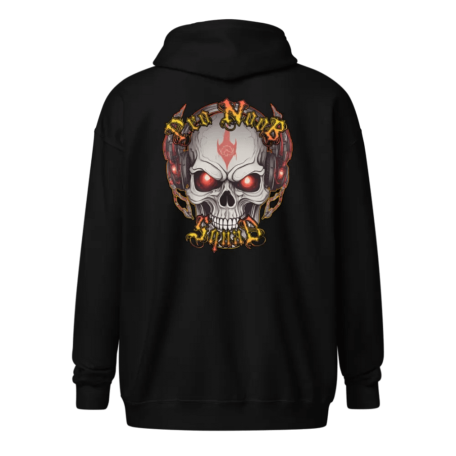 NooB Skull Zip Hoodie product image (1)