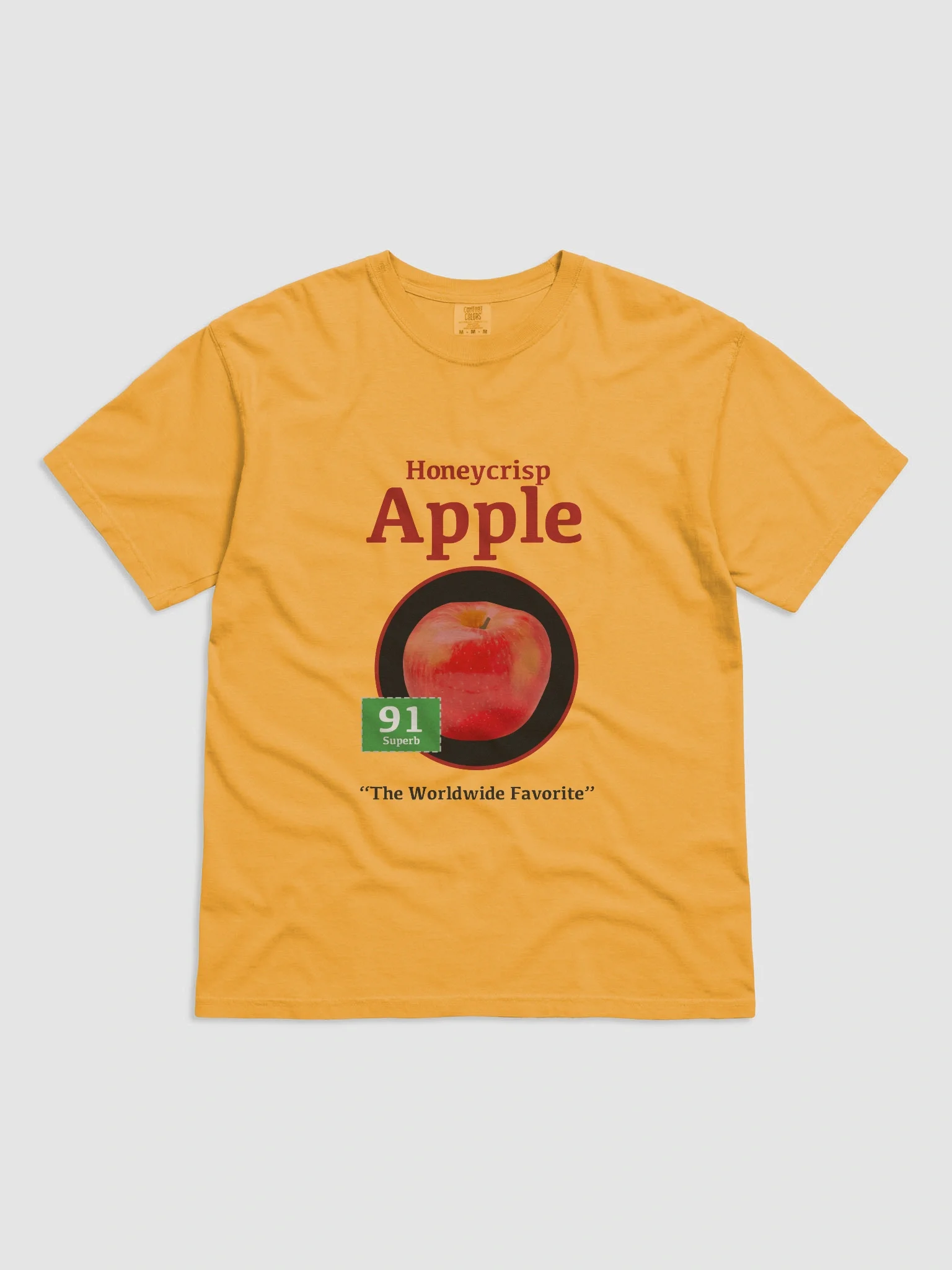 APPLE RANKINGS: HONEYCRISP APPLE T-SHIRT (Regular Fit) product image (4)
