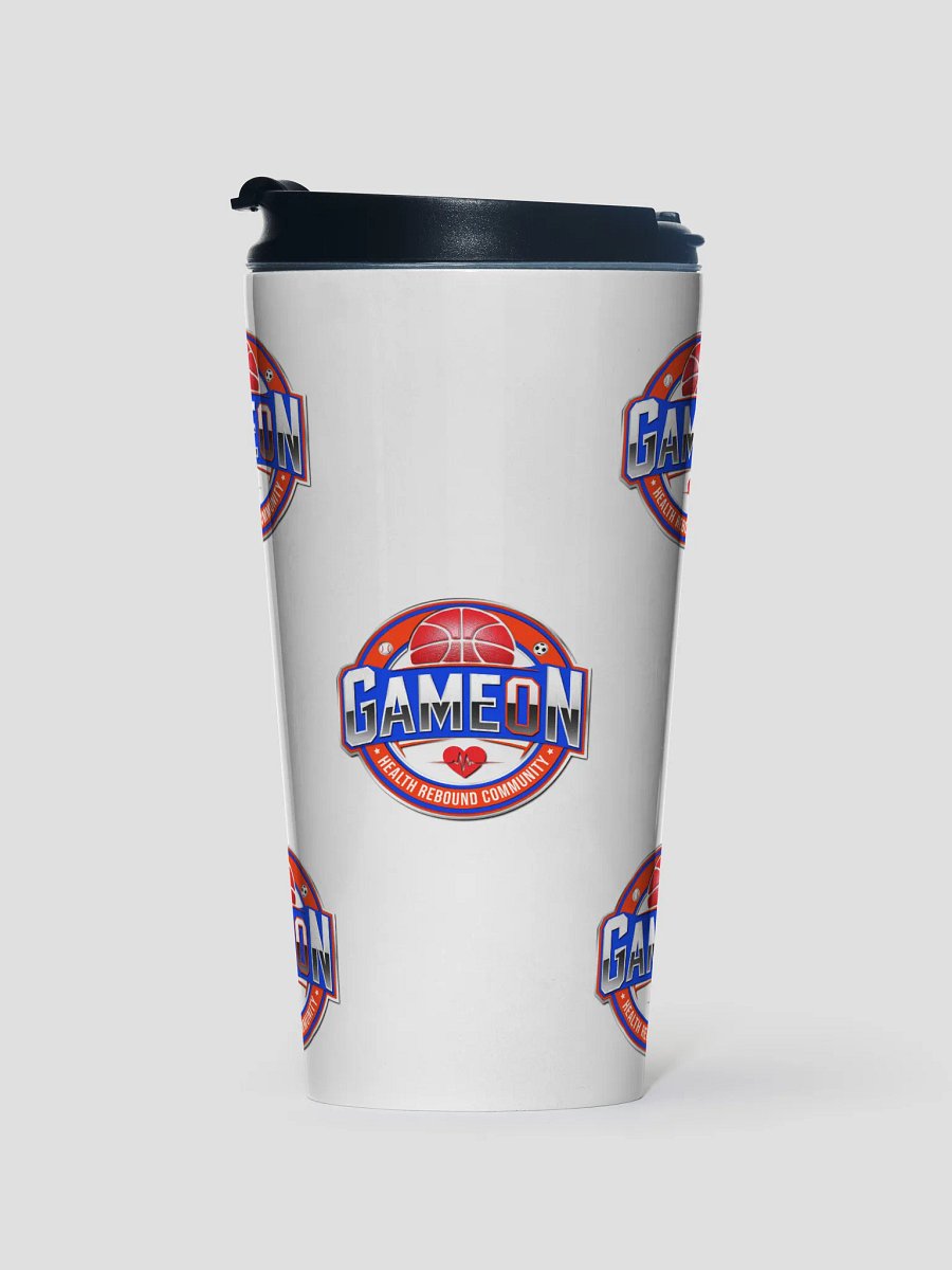 Game On Stainless Steel Travel Mug product image (1)