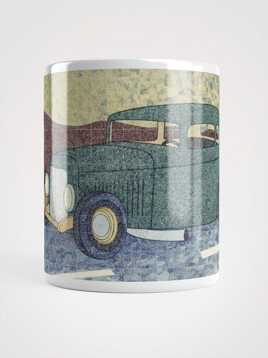 Green Hotrod (2002) on White Glossy Mug product image (6)