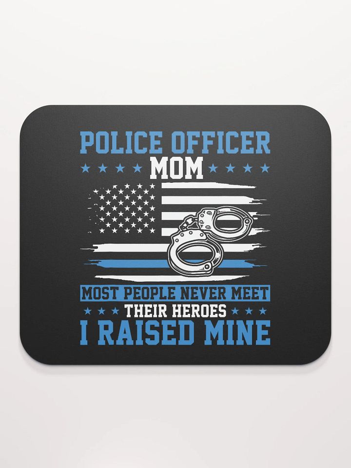 Police Officer Mom - Mouse Pad product image (2)