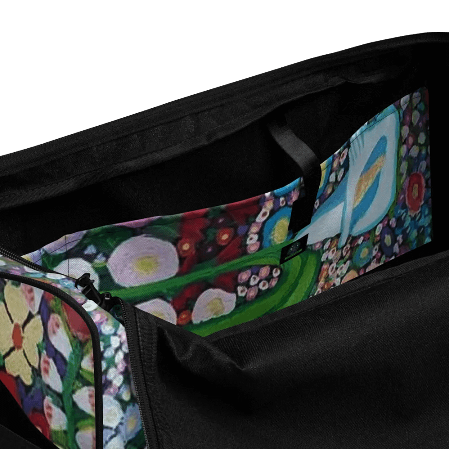 Whimsical flower Duffle Bag product image (4)