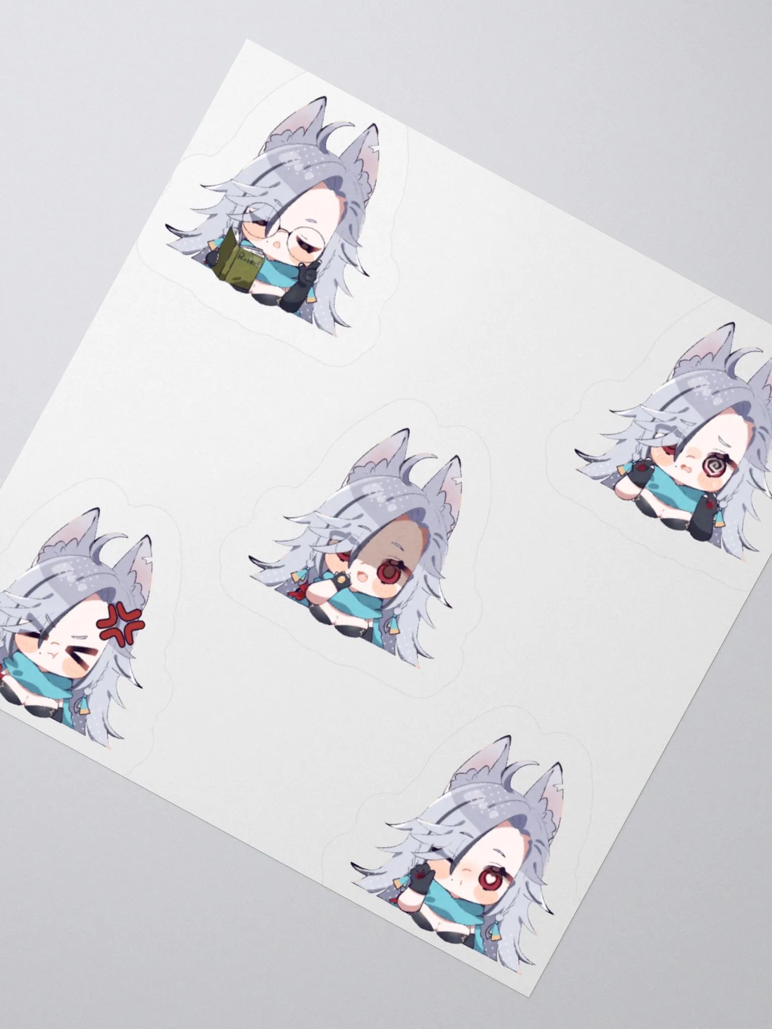 Emotive Paws Kiss Cut Stickers product image (6)