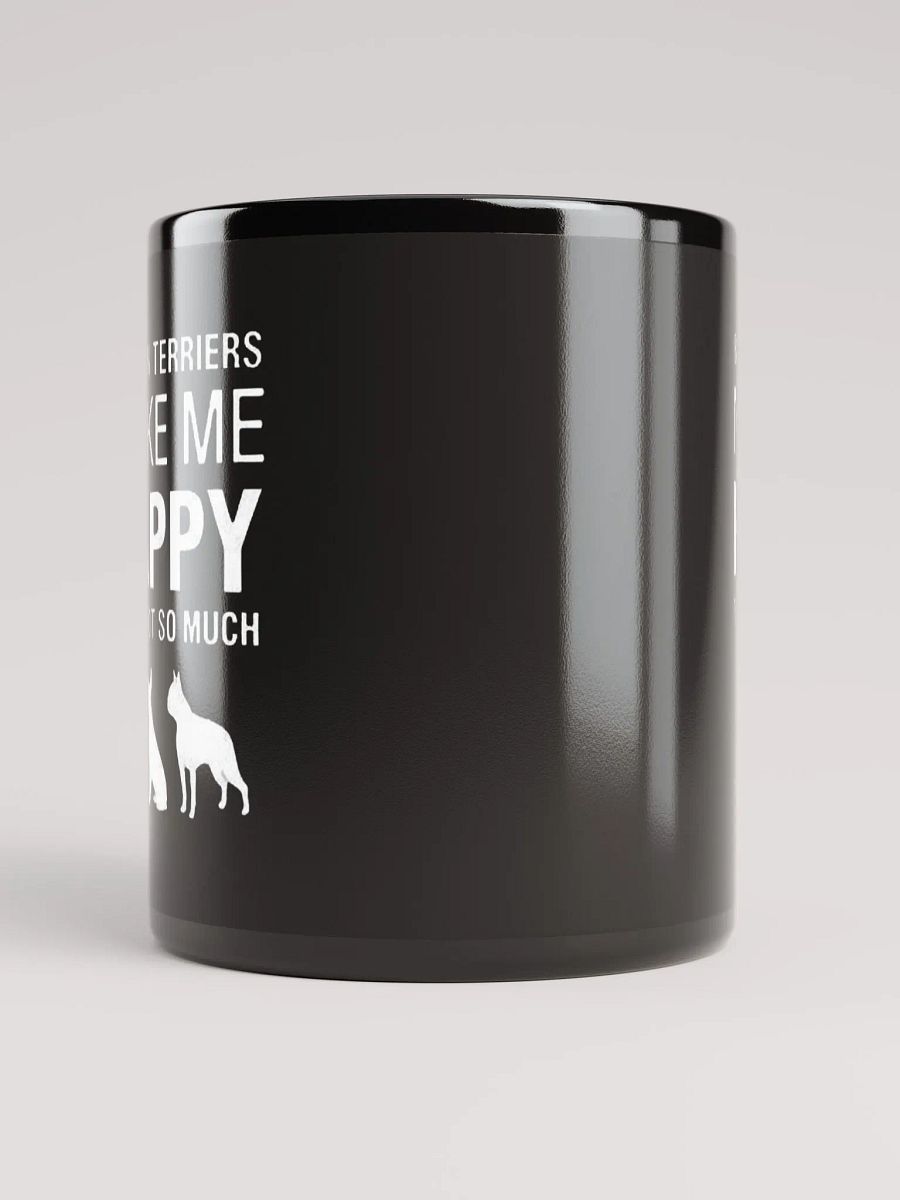Boston Terriers Make Me Happy - Glossy Mug product image (5)