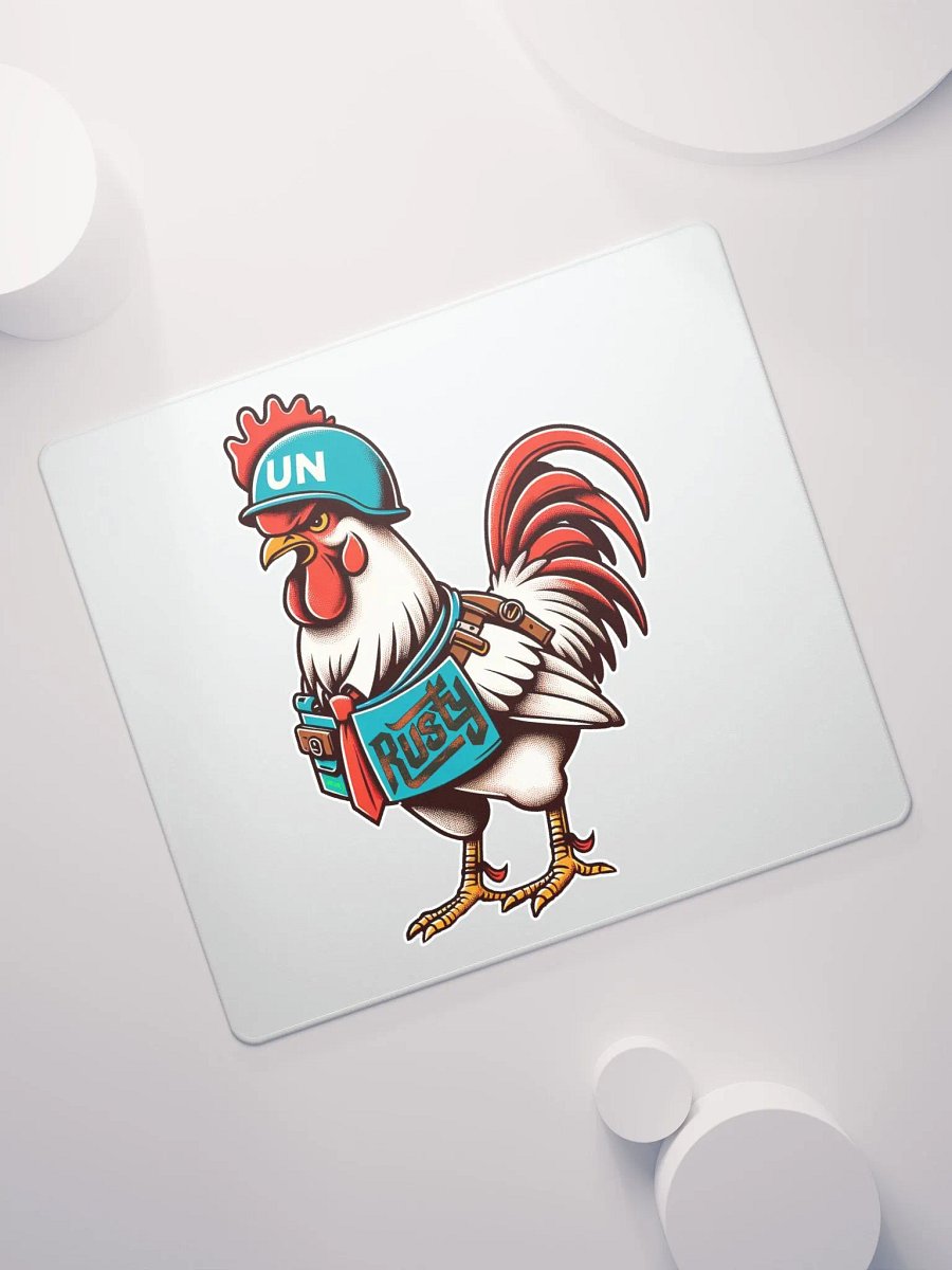 Rusty Rooster Gaming Mousepad (Cigar-Free Edition) product image (7)
