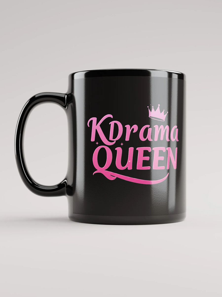 KDrama QUEEN Black Glossy Mug product image (11)