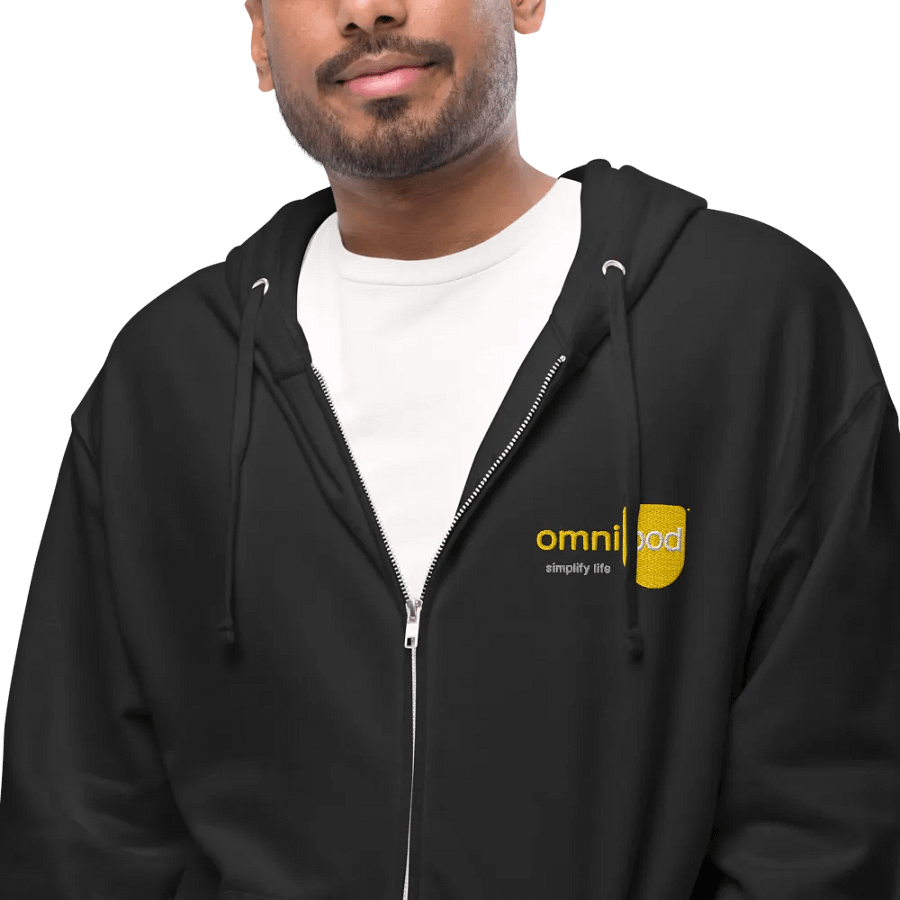 Omnipod Fleece Zip-Up Hoodie product image (4)