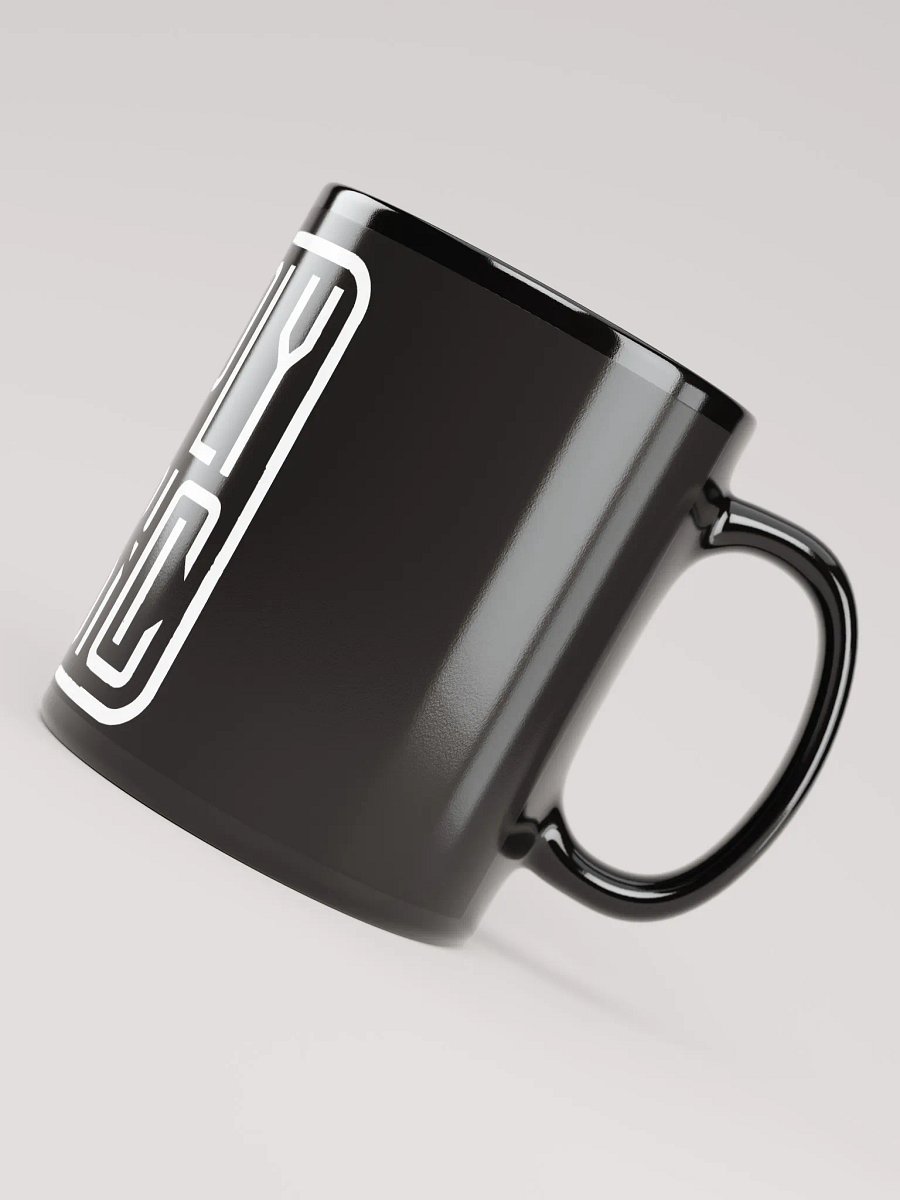 SIMPLY MUSIC Black Glossy Mug product image (7)