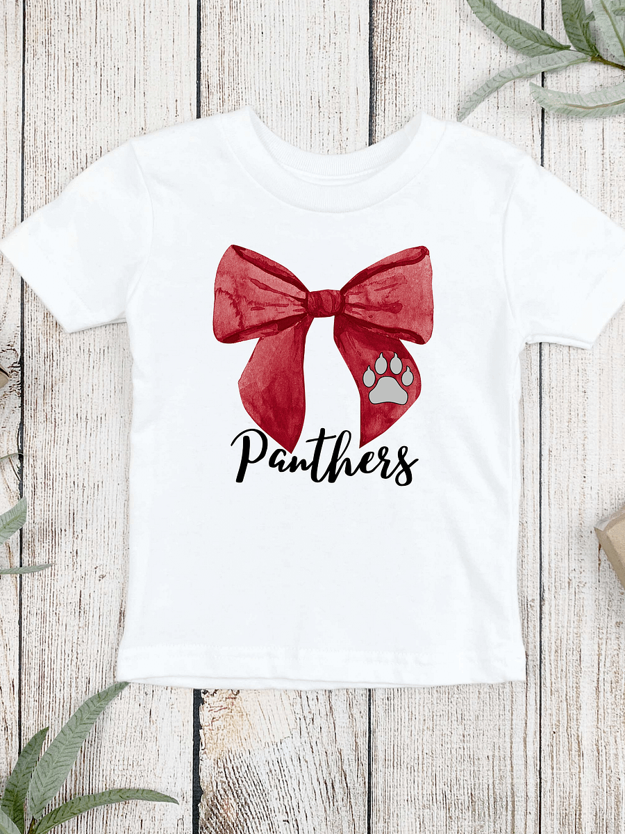 Toddler Girls Panthers Football T-Shirt (Homemade) product image (2)
