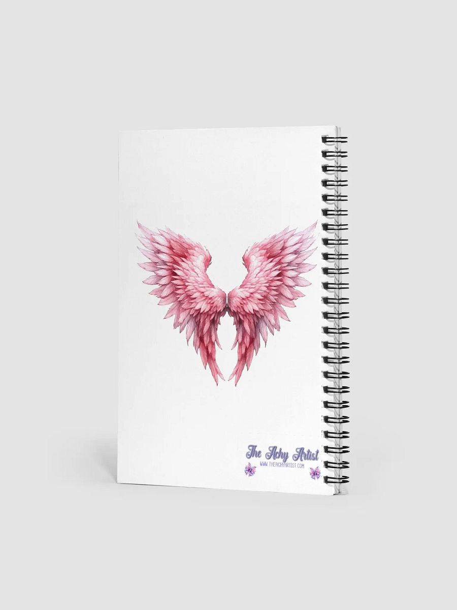 Puppy on a Cloud and Heartfelt Wings Spiral Notebook product image (2)