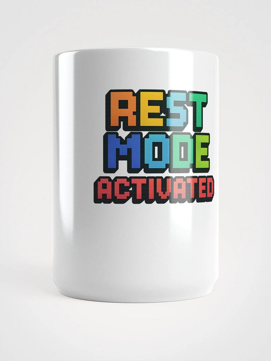 Pixelated Rest Mode Mug product image (5)