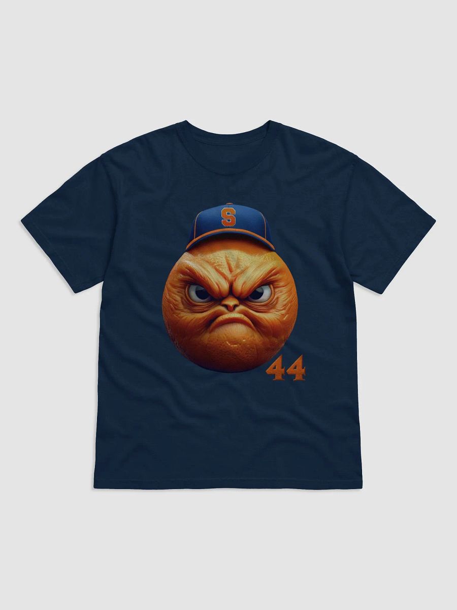 The Syracuse 44 orange on a Vintage Comfort: Retro 100% Cotton T-Shirt product image (1)