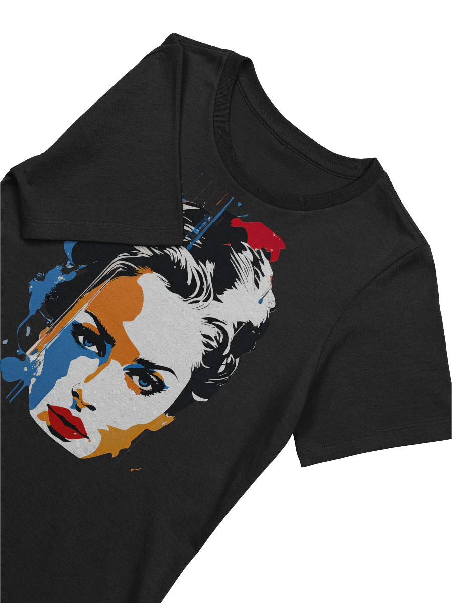 Abstract Girl - Bella Canvas Women's Supersoft Relaxed-fit T-Shirt product image (3)