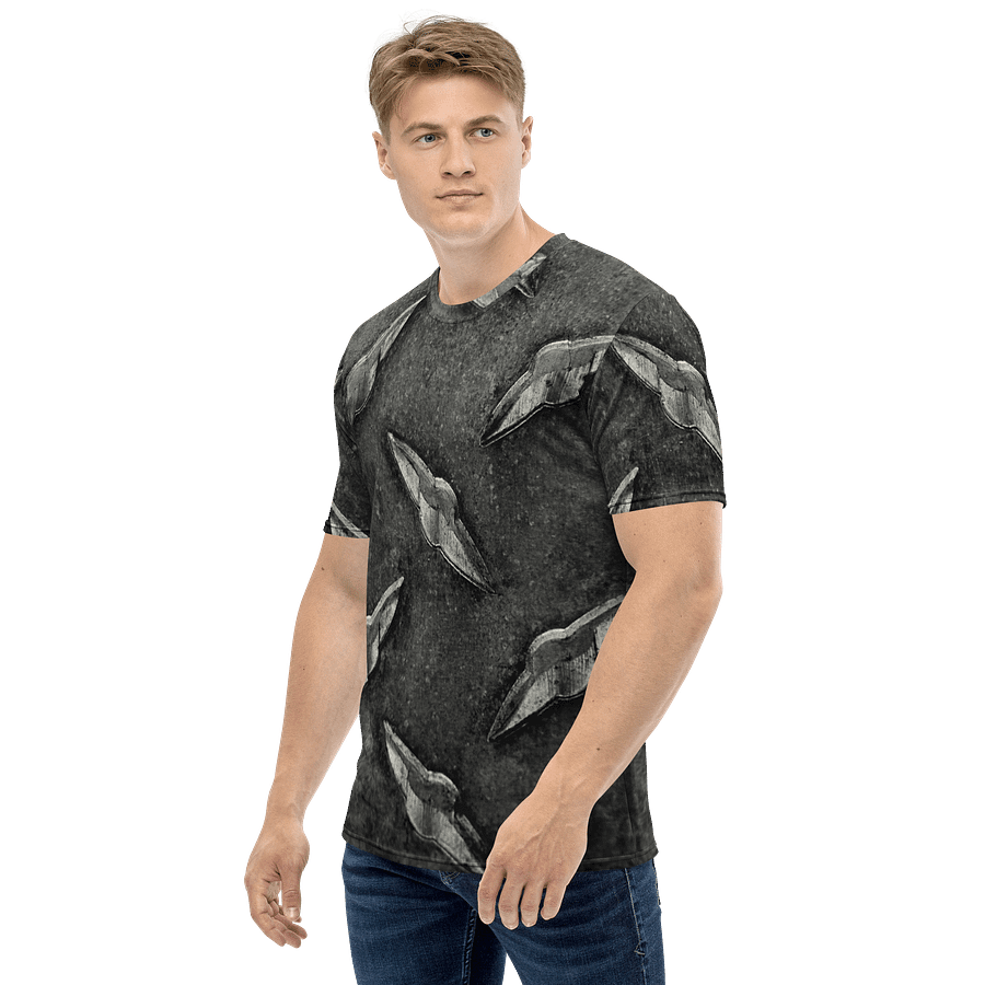 Metallic Diamond Plate All-Over T-Shirt product image (3)