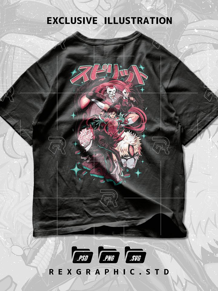 Spirit Clash – スピリット (Inspired by Dandadan) product image (1)