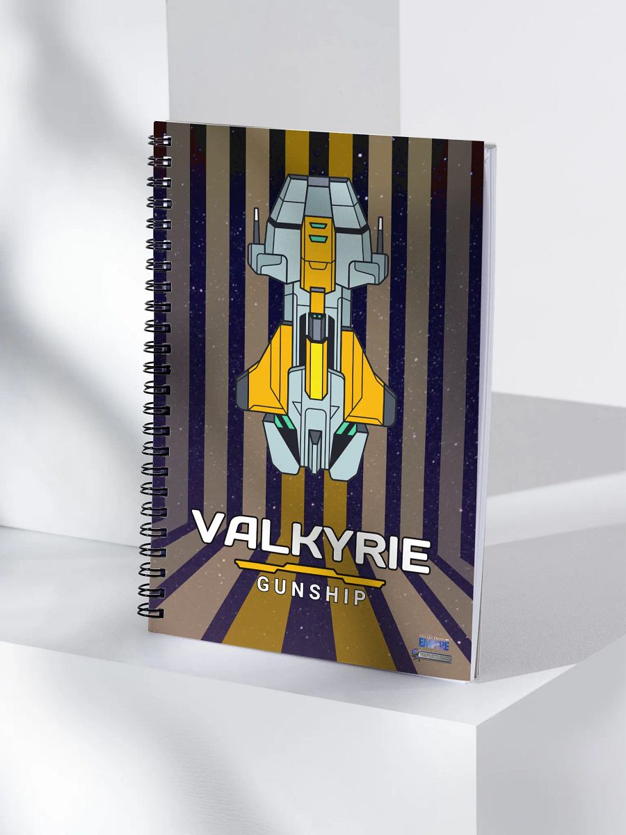 Valkyrie Gunship Starship | Spiral Notebook product image (4)