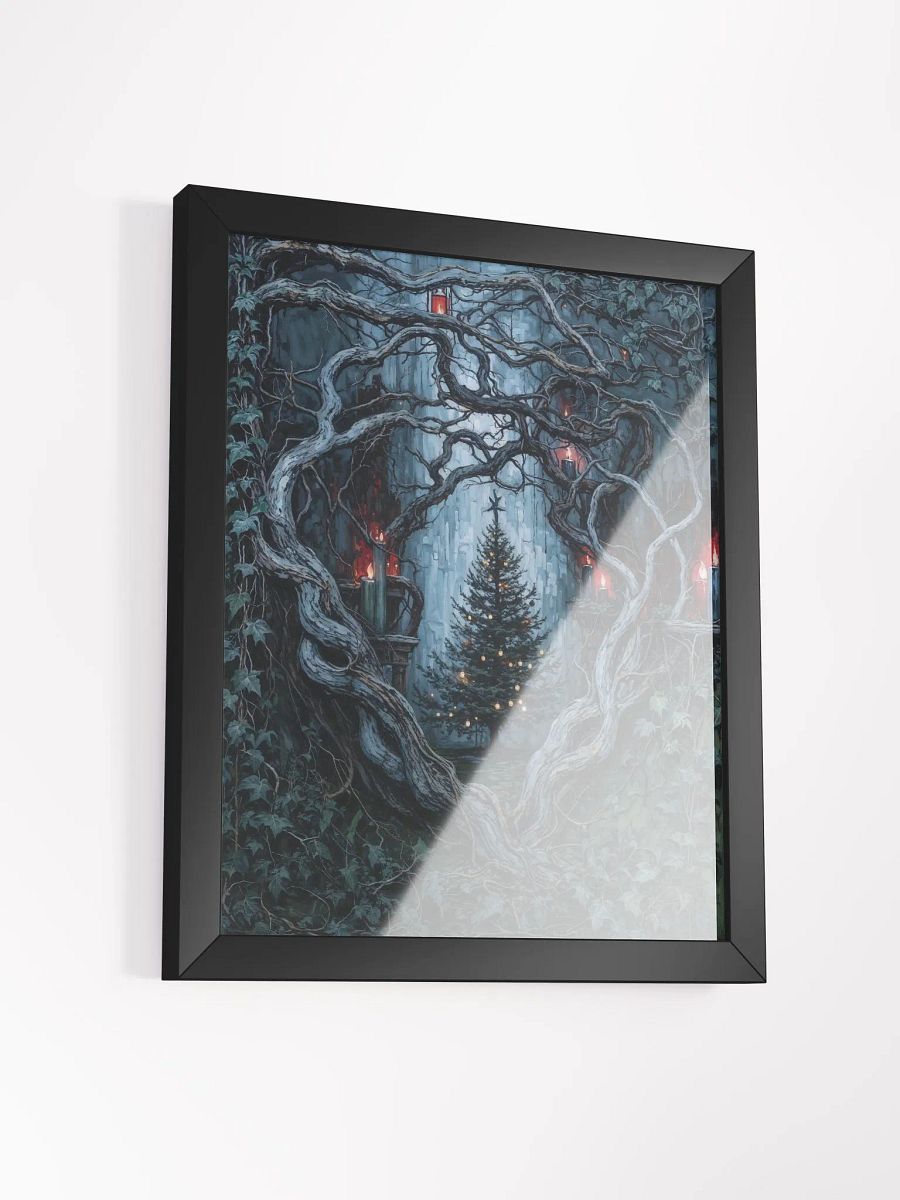 Dark Christmas Pathway Framed Print product image (15)