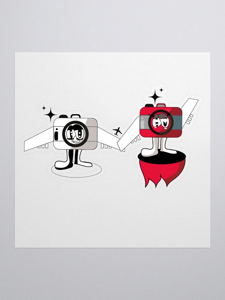 HD Melbourne Aviation: Double Mascot Sticker Sheet product image (2)