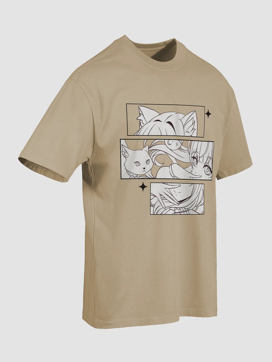 Manga-Inspired Snug Oversized Faded Tee product image (14)