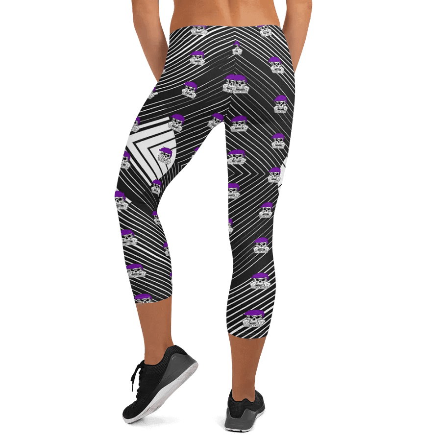 Enigma Nation All-Over Print Capri Leggings product image (6)