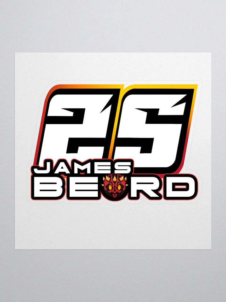 25 James Beard Window Decal product image (2)