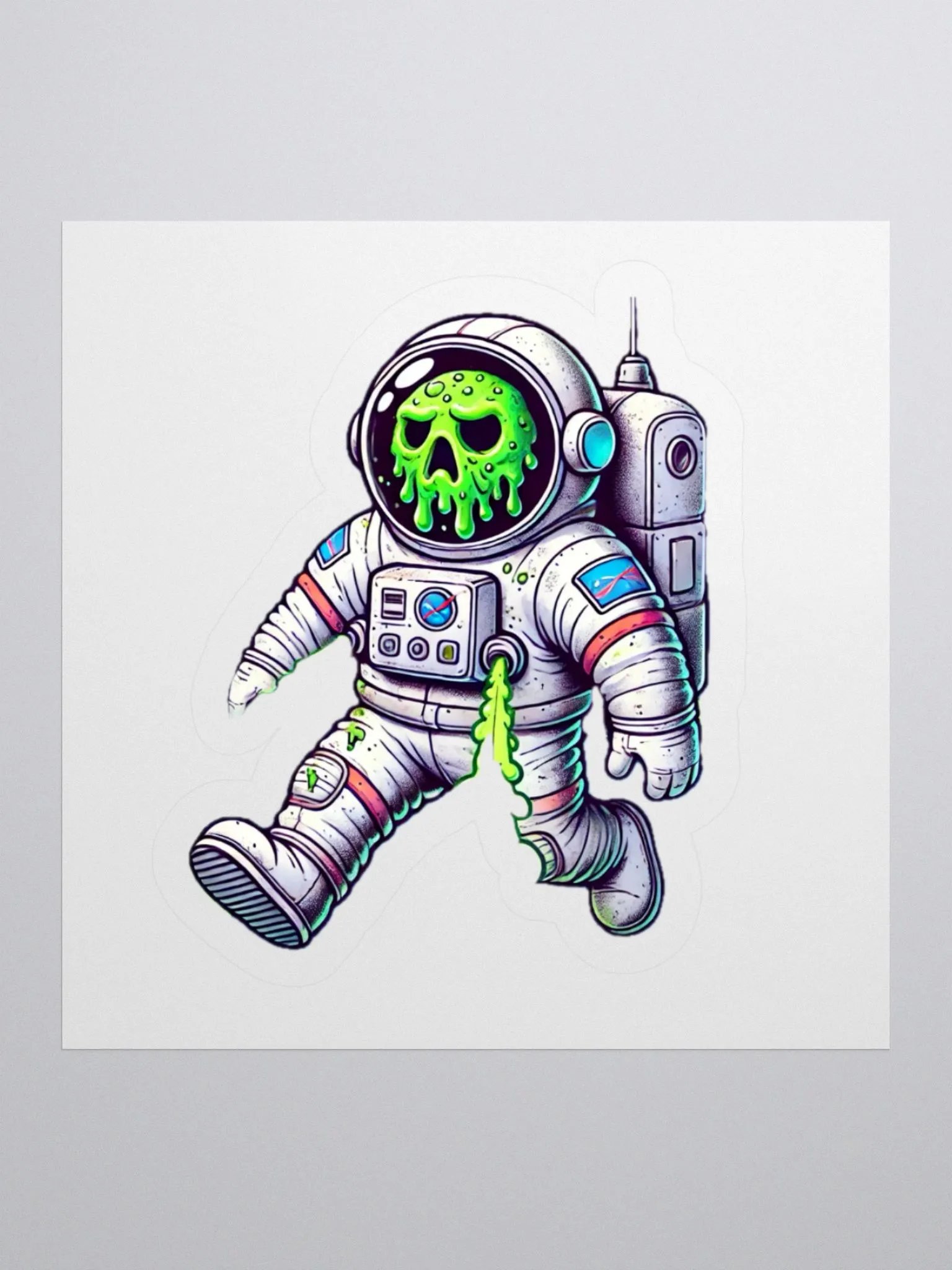 Stinky Astronaut Sticker product image (1)