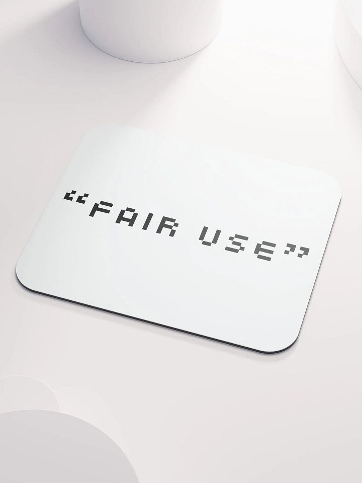 “Fair Use” Mouse Pad product image (1)