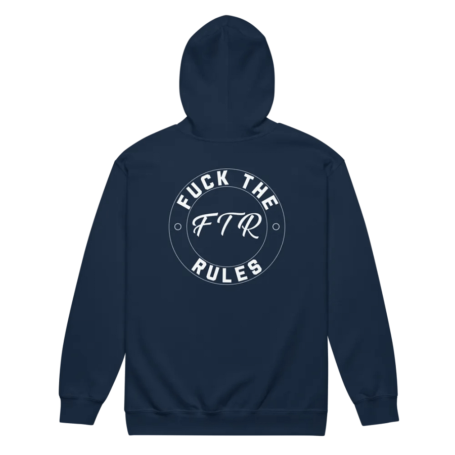 FTR White - Zip-up Hoodie product image (6)