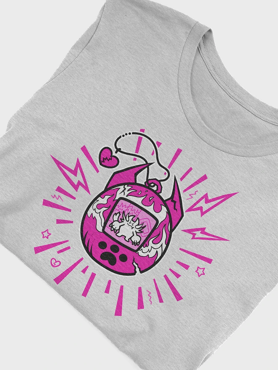 Heartbreaker Virtual Meow // T-Shirt - Hot Pink - Light Mode product image (5)