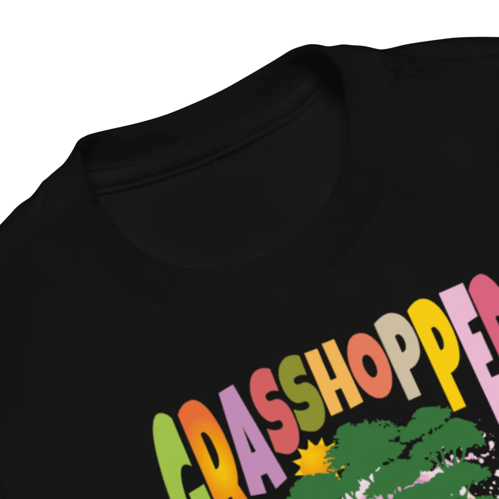 Grasshopper Colorful Funny Cute Bella + Canvas Toddler T-Shirt – Funny Shirt for Kids product image (10)