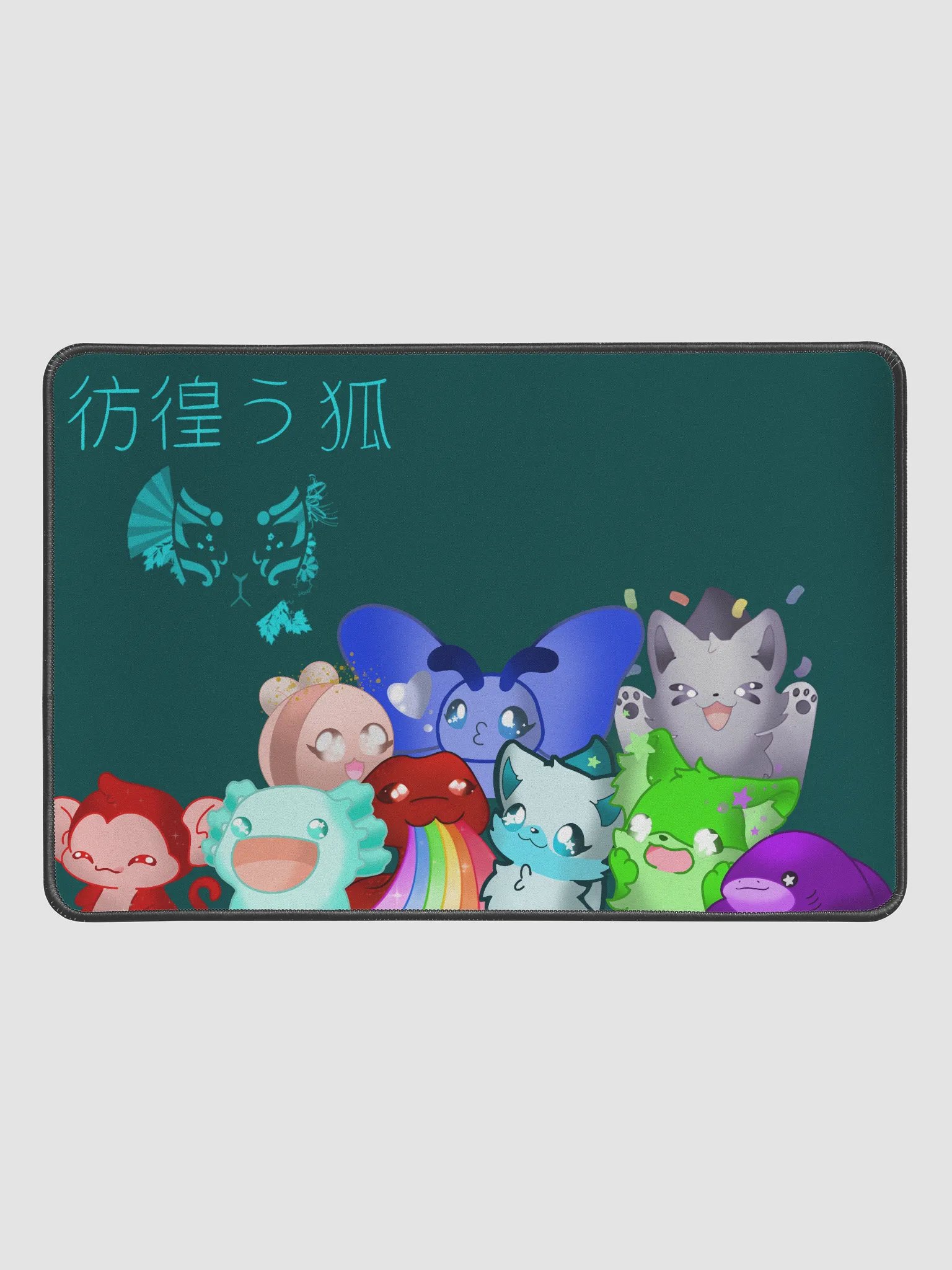 Kitsune with friends game mat product image (1)