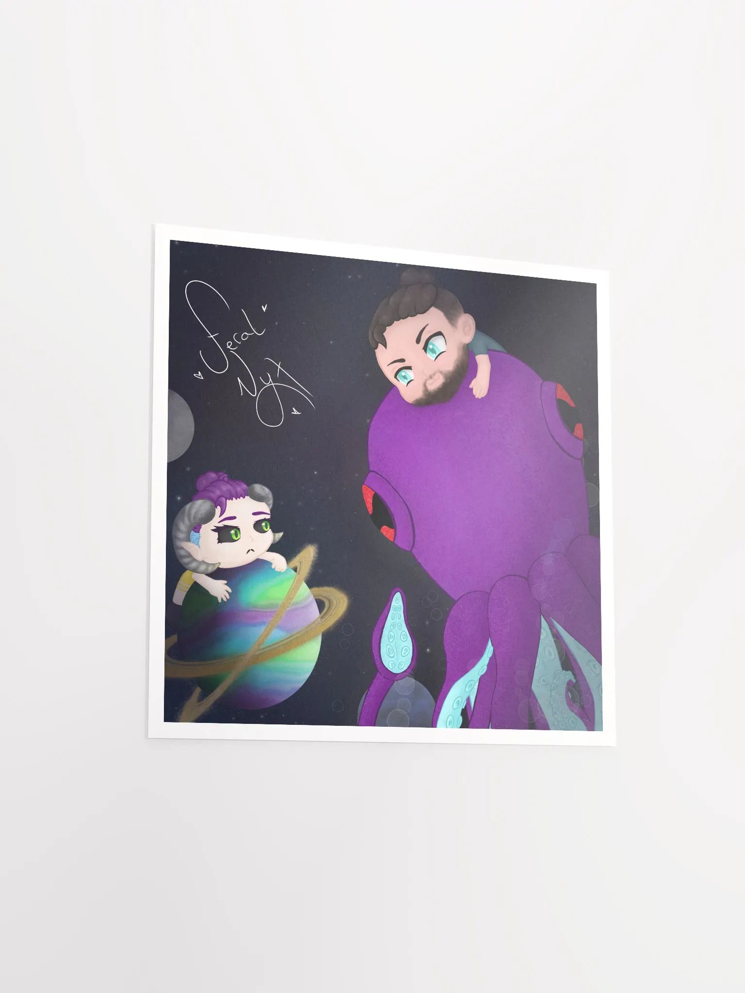 Tietyn & Nyx Commission Artpiece - Poster product image (3)