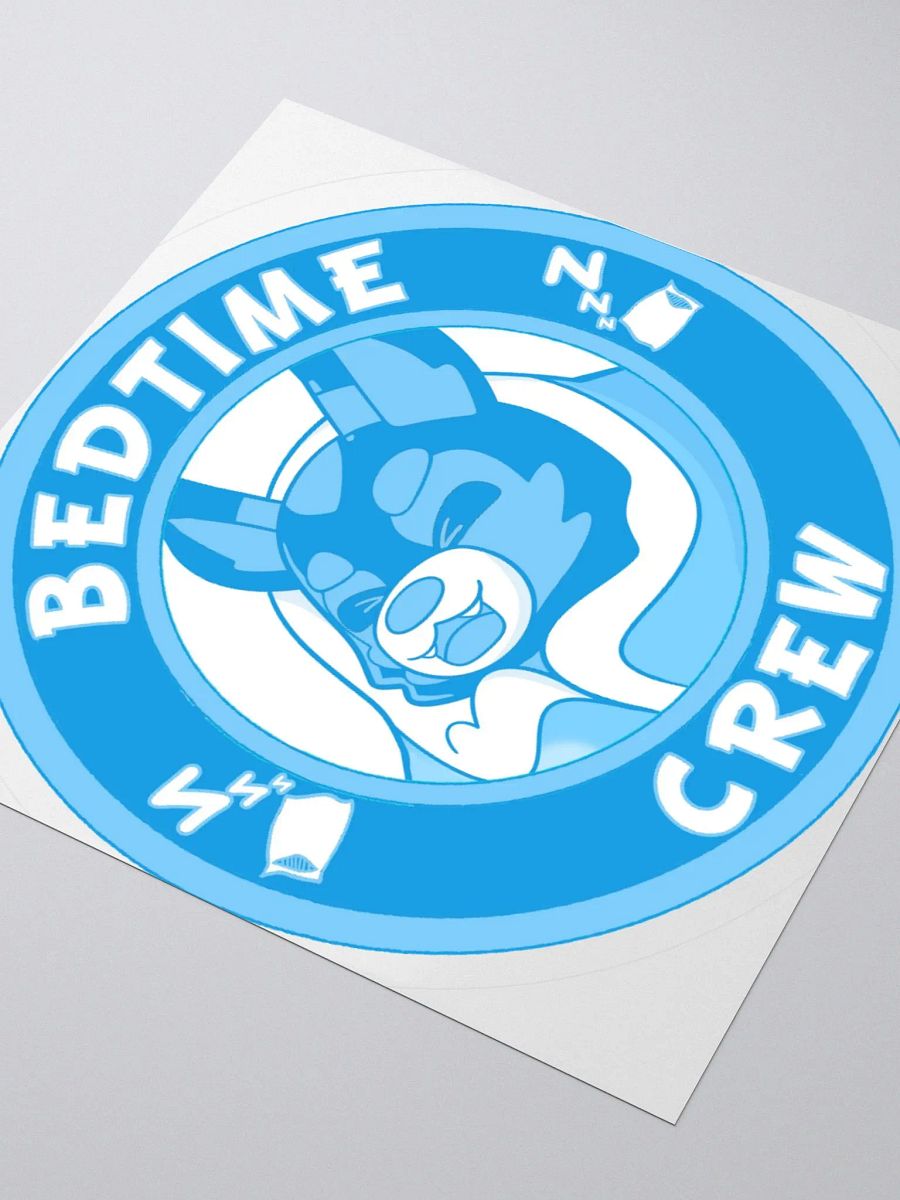 Bed Time Crew Sticker product image (3)