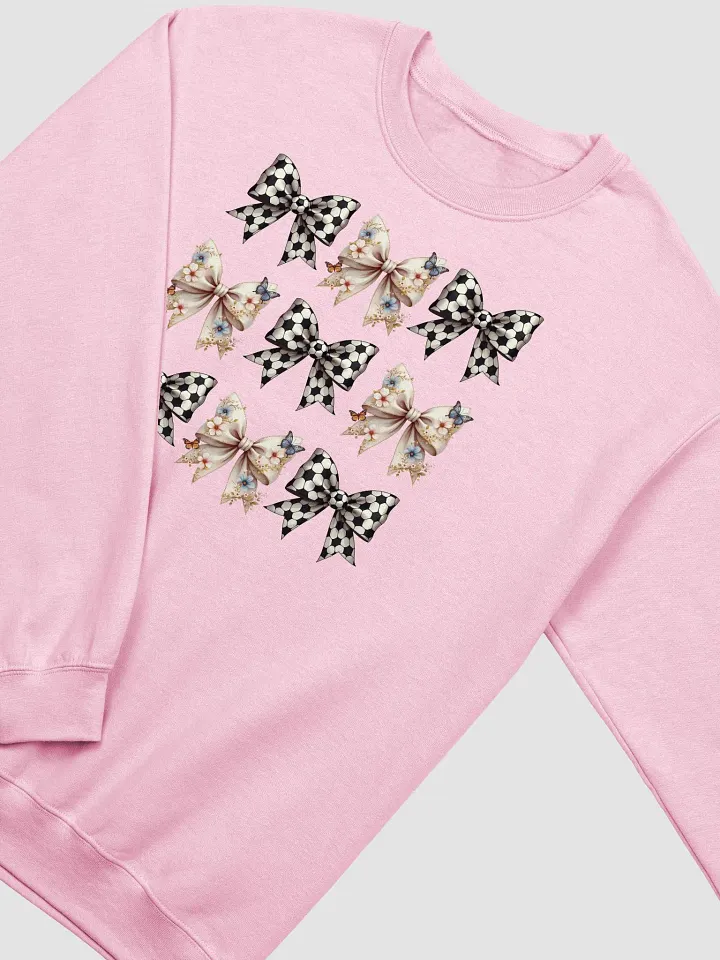 Spring Bows Soccer Soft-Spun Comfort Crewneck product image (8)