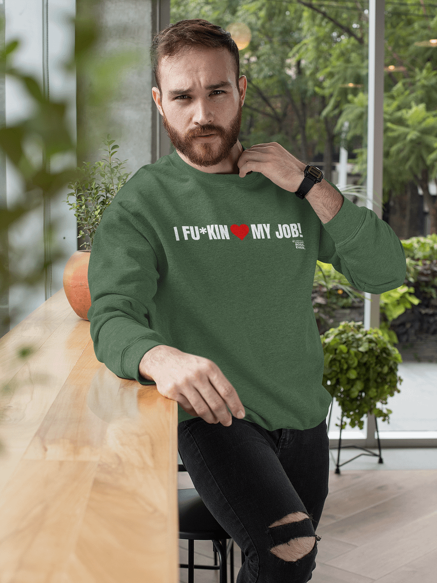Coolest Boss Ever | Cotton Heritage Unisex Premium Sweatshirt | Ultimate Comfort & Boss-Level Style product image (2)