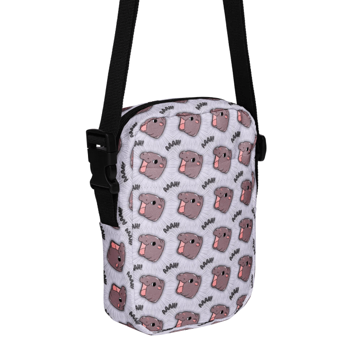 MOODENG'S PURPLE AAAH! UTILITY CROSSBODY BAG! product image (1)