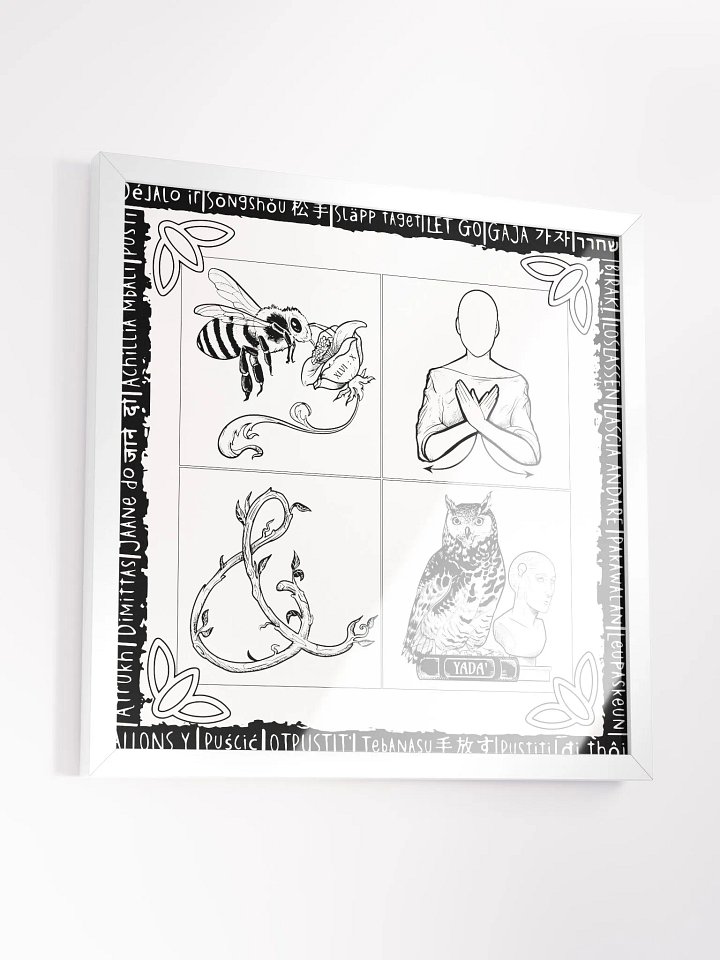 Wall Art (Bee still & know) product image (2)