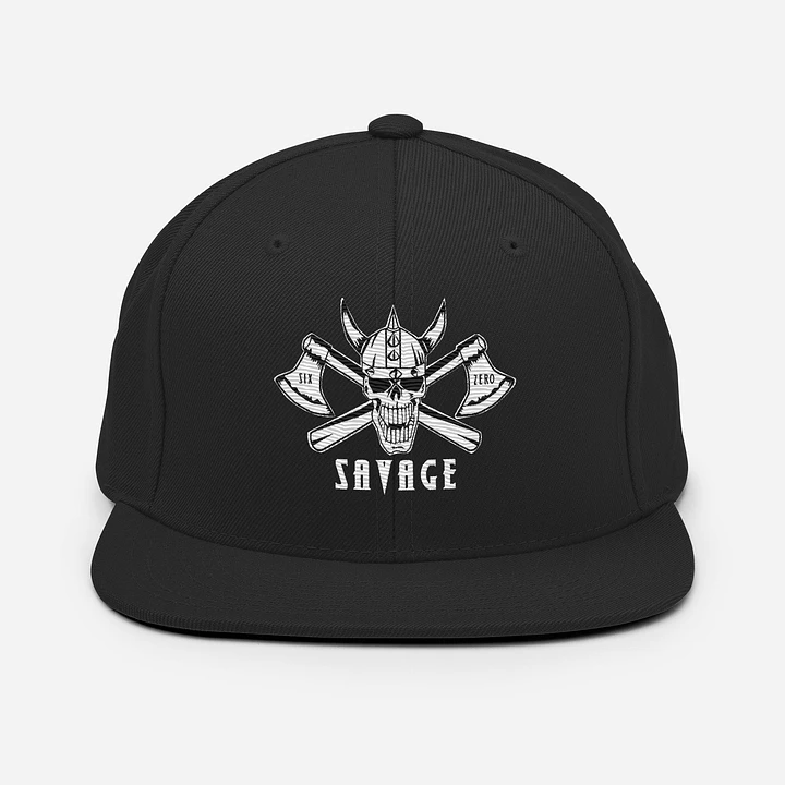 Six Zero Savage snapback hat product image (1)