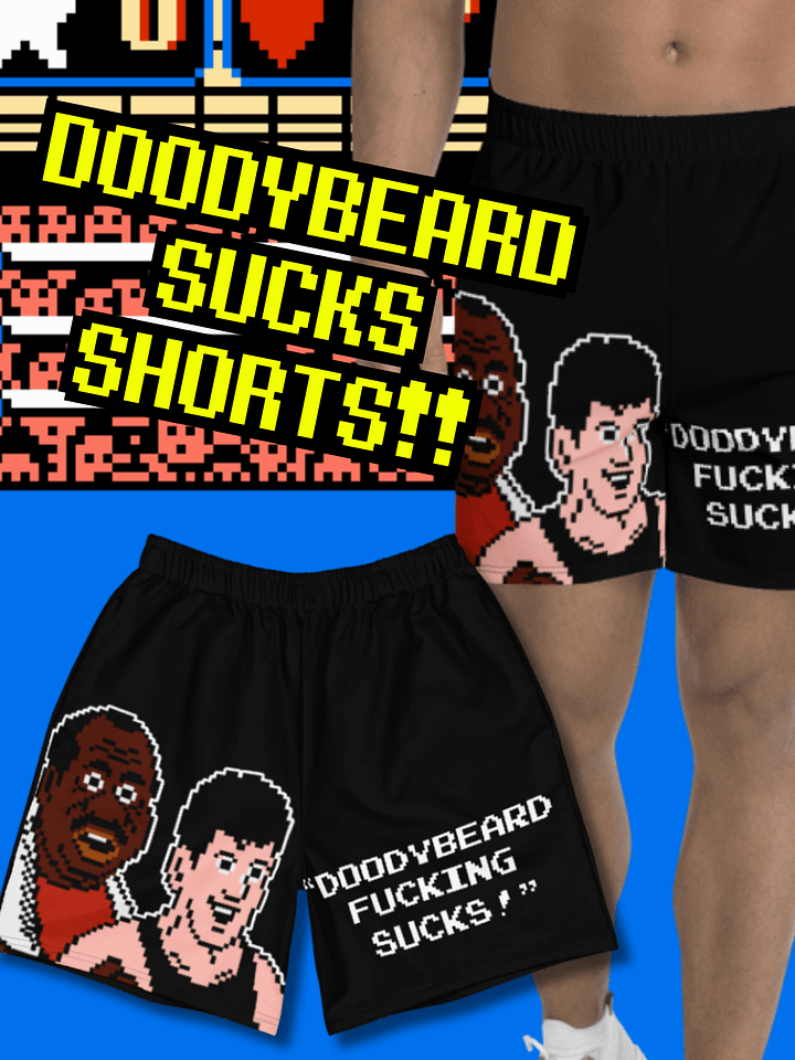 DOODYBEARD SUCKS "F-CURSE" shorts! product image (1)