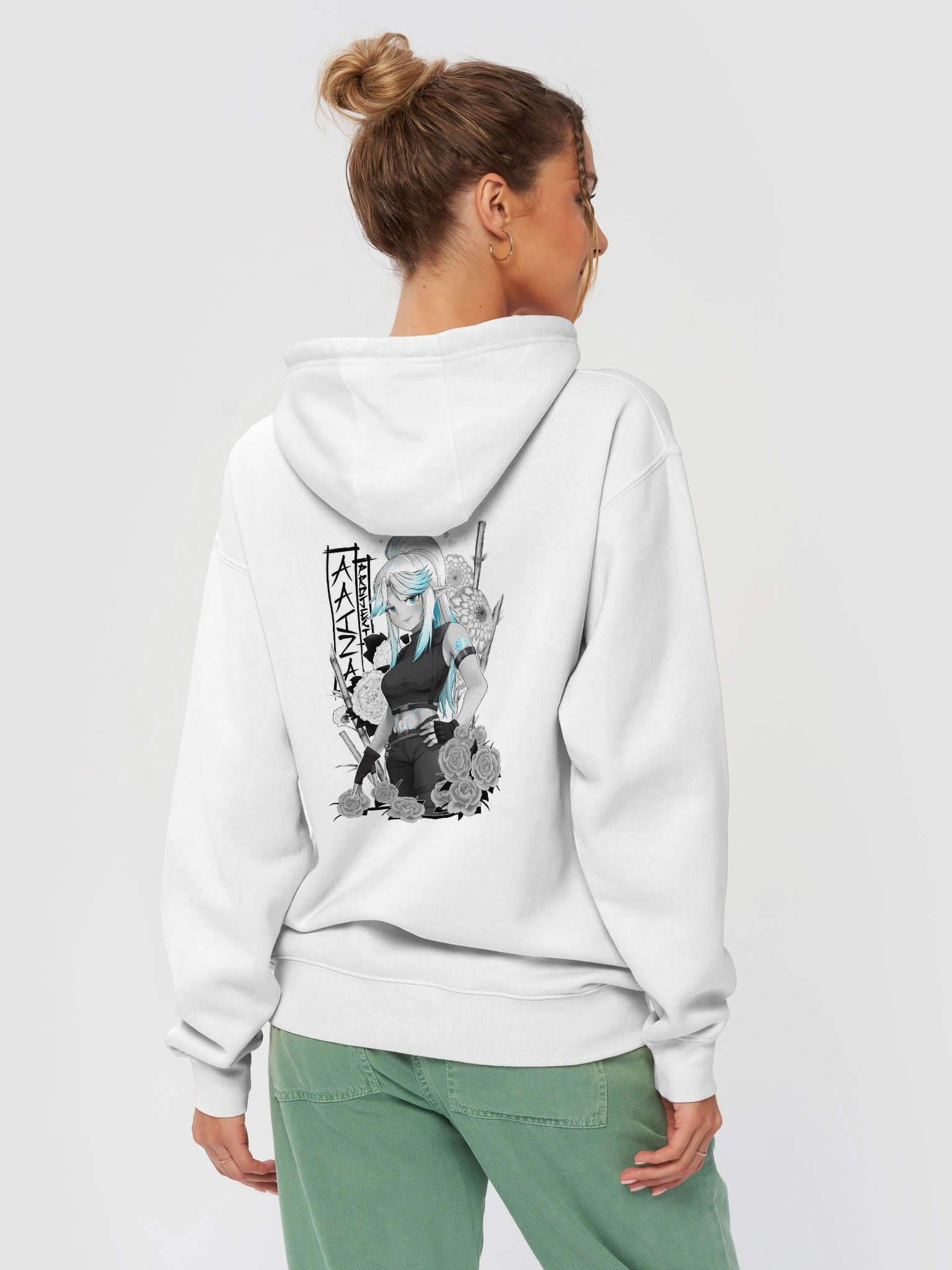 Project Bloom: Dahlia Hoodie [Achromatic] product image (7)