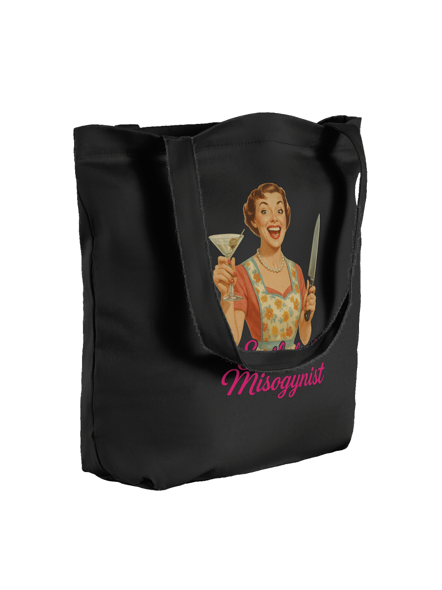 Smile For The Misogynist Tote Bag product image (8)