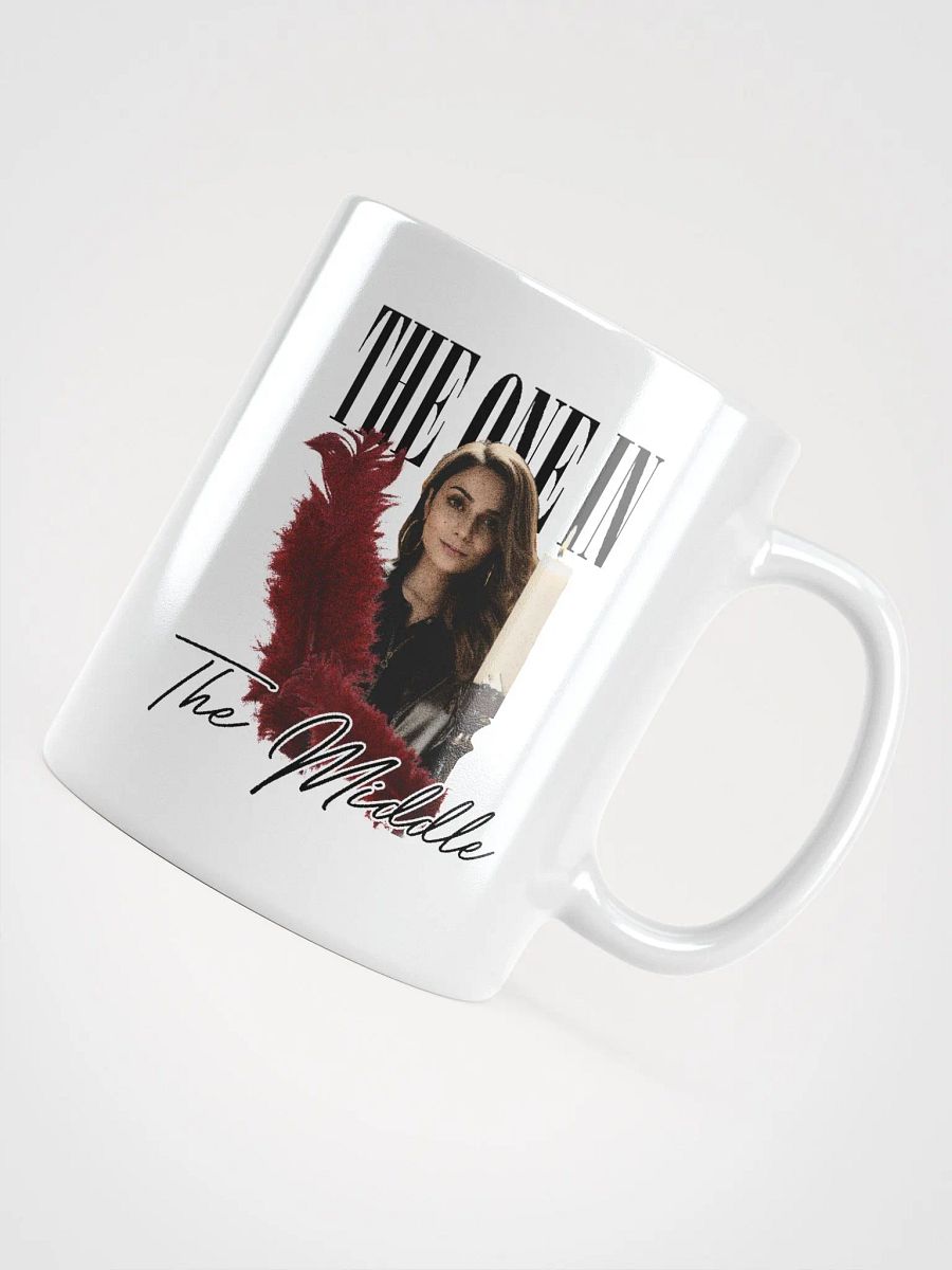 The One In The Middle (White Mug - Black Version) product image (4)