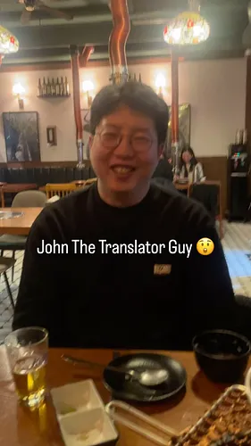 I had dinner with an old legend last night 😎