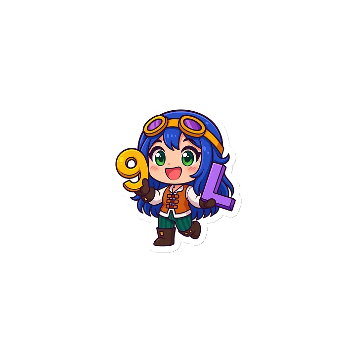 9LS4 Sh4d0wK1tty Die-Cut Magnets product image (1)